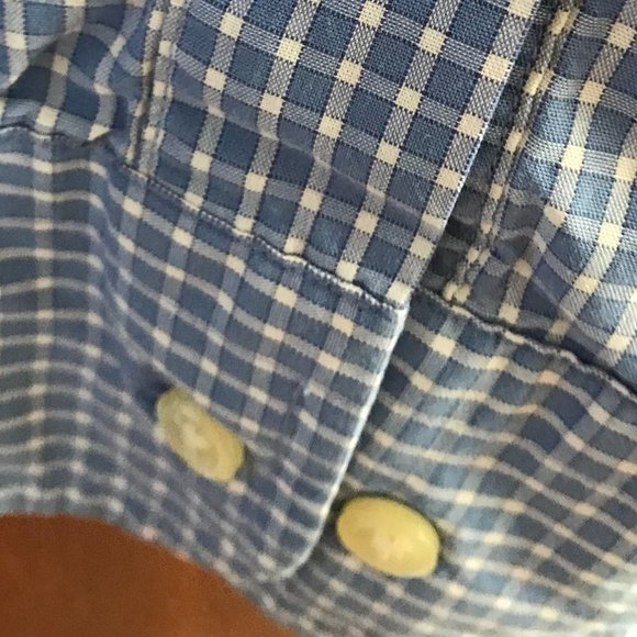 TOMMY Hilfiger Men's LS Sport Shirt Button Down Collar 15 1/2 X 32/33 - Picture 5 of 9